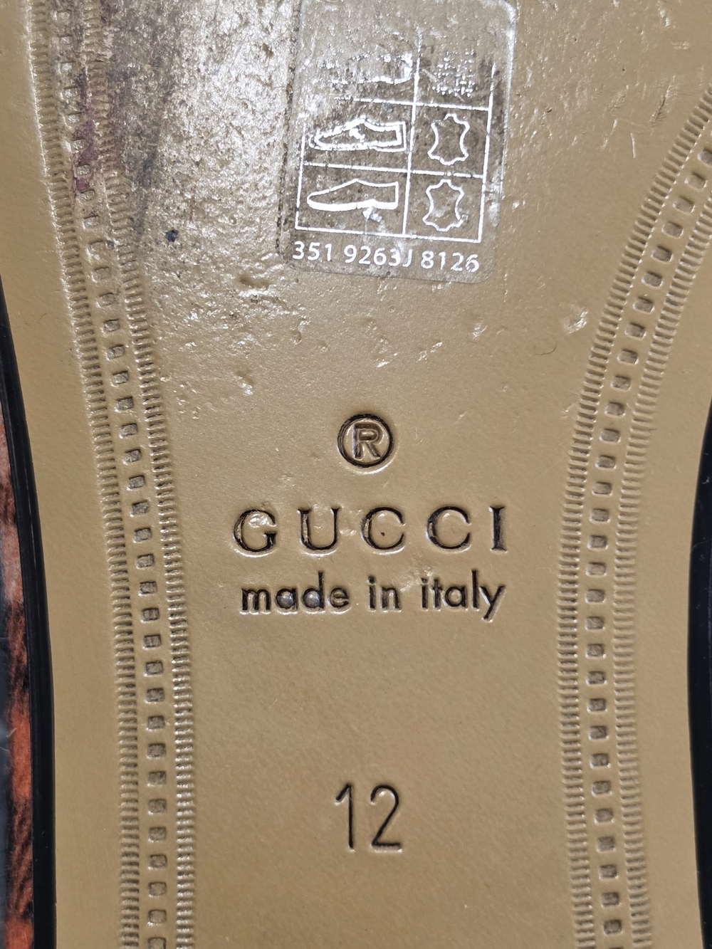 Gucci Jordaan Wool Plaid Loafers, 12 - Picture 10 of 10